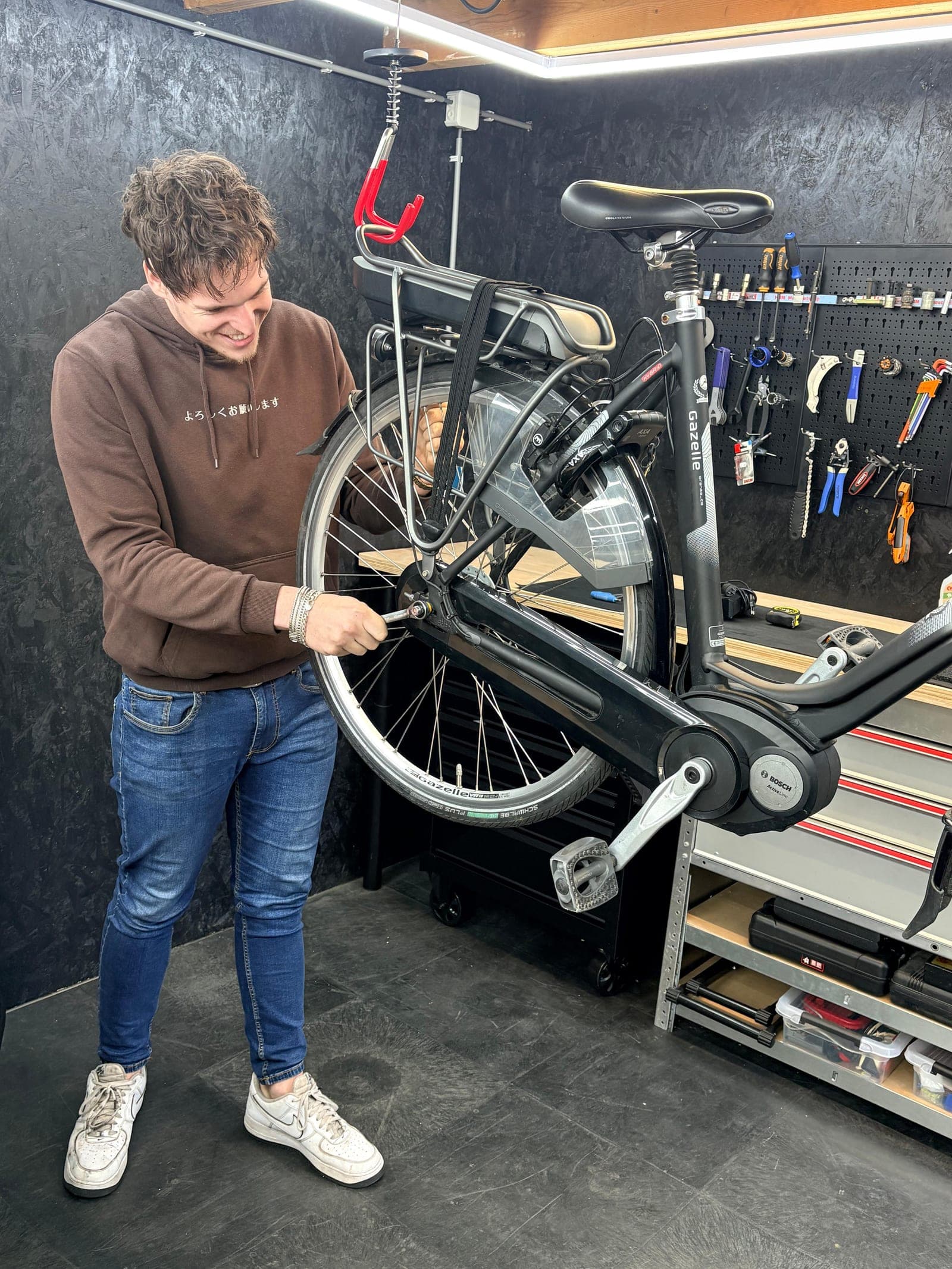 Fietsreparatie werkplaats Fietsservice Friesland